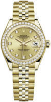 Rolex Naisten kello 279138RBR-0024 Lady-Datejust 28 Kullattu/18K