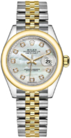 Rolex Naisten kello 279163-0013 Lady-Datejust 28 Valkoinen/18K