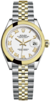 Rolex Naisten kello 279163-0023 Lady-Datejust 28 Valkoinen/18K