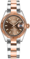 Rolex Naisten kello 279171-0018 Lady-Datejust 28 Ruskea/18K