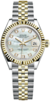 Rolex Naisten kello 279173-0013 Lady-Datejust 28 Valkoinen/18K