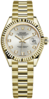 Rolex Naisten kello 279178-0015 Lady-Datejust 28 Hopea/18K