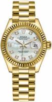 Rolex Naisten kello 279178-0025 Lady-Datejust 28 Valkoinen/18K