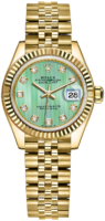 Rolex Naisten kello 279178-0027 Lady-Datejust 28 Vihreä/18K