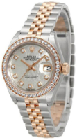 Rolex Naisten kello 279381RBR-0013 Lady-Datejust 28 Valkoinen/18K