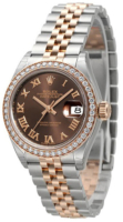 Rolex Naisten kello 279381RBR-0009 Lady-Datejust 28 Ruskea/18K