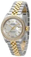 Rolex Naisten kello 279383RBR-0019 Lady-Datejust 28 Valkoinen/18K