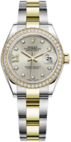 Rolex Naisten kello 279383RBR-0004 Lady-Datejust 28 Hopea/18K