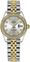 Rolex Naisten kello 279383RBR-0007 Lady-Datejust 28 Hopea/18K