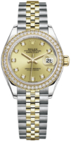 Rolex Naisten kello 279383RBR-0011 Lady-Datejust 28 Kullattu/18K