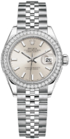 Rolex Naisten kello 279384RBR-0007 Lady-Datejust 28 Hopea/Teräs Ø28