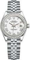 Rolex Naisten kello 279384RBR-0019 Lady-Datejust 28 Valkoinen/Teräs