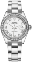 Rolex Naisten kello 279384RBR-0020 Lady-Datejust 28 Valkoinen/Teräs