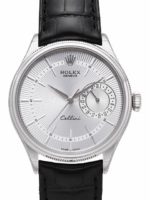 Rolex Miesten kello 50519-0006 Cellini Date Hopea/Nahka Ø39 mm