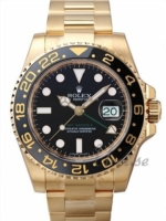 Rolex Miesten kello 116718LN-0001 GMT-Master II Musta/18K keltakultaa