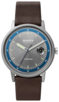 Skagen Henriksen Miesten kello SKW6753 Harmaa/Nahka Ø44 mm