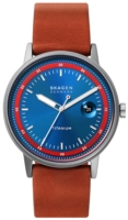 Skagen Henriksen Miesten kello SKW6755 Sininen/Nahka Ø44 mm