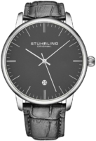 Stührling Original Miesten kello 3997XL.4 Musta/Nahka Ø43 mm