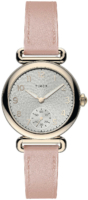 Timex Naisten kello TW2T88400D7 Hopea/Nahka Ø33 mm