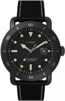 Timex Miesten kello TW2U01800D7 Musta/Nahka Ø42 mm