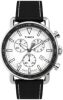 Timex Miesten kello TW2U02200D7 Valkoinen/Nahka Ø42 mm