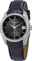 Tissot Naisten kello T035.207.16.061.00 Couturier Harmaa/Nahka Ø32 mm