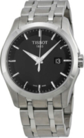 Tissot Miesten kello T035.410.11.051.00 Quickster Musta/Teräs Ø39 mm