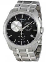 Tissot Miesten kello T035.439.11.051.00 Musta/Teräs Ø41 mm