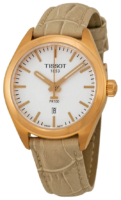 Tissot Naisten kello T101.210.36.031.00 PR 100 Lady Hopea/Nahka Ø33