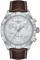 Tissot Miesten kello T101.617.16.031.00 Pr 100 Hopea/Nahka Ø44 mm