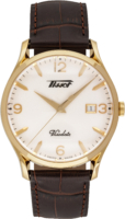 Tissot Miesten kello T118.410.36.277.00 Heritage Hopea/Nahka Ø40 mm