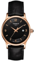 Tissot Naisten kello T914.210.46.057.00 T-Gold Musta/Nahka Ø30 mm