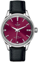 Tudor 12300-0015 Style Punainen/Nahka Ø34 mm