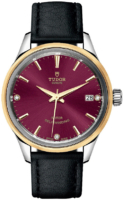 Tudor 12303-0016 Style Punainen/Nahka Ø34 mm