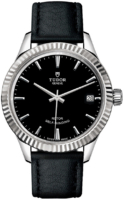 Tudor 12310-0022 Style Musta/Nahka Ø34 mm