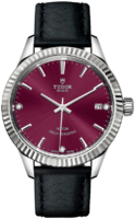 Tudor 12310-0030 Style Punainen/Nahka Ø34 mm