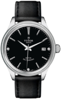 Tudor 12500-0008 Style Musta/Nahka Ø38 mm