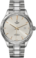 Tudor Miesten kello M12710-0011 Style Hopea/Teräs Ø41 mm