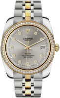 Tudor 21023-0006 Classic Date Hopea/Kullansävytetty teräs Ø38 mm