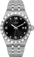 Tudor Naisten kello M28300-0004 Royal Musta/Teräs Ø28 mm