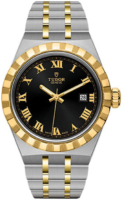 Tudor Naisten kello M28303-0003 Royal Musta/18K keltakultaa Ø28 mm