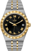 Tudor Naisten kello M28403-0003 Royal Musta/18K keltakultaa Ø34 mm