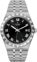 Tudor M28500-0003 Royal Musta/Teräs Ø38 mm