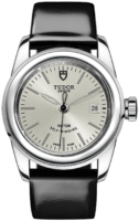 Tudor Naisten kello M51000-0020 Glamour Date Hopea/Nahka Ø26 mm