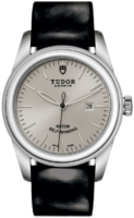 Tudor Naisten kello M53000-0031 Glamour Date Hopea/Nahka Ø31 mm