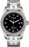 Tudor Naisten kello M53020-0007 Glamour Date Musta/Teräs Ø31 mm