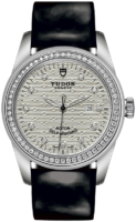 Tudor Naisten kello M53020-0055 Glamour Date Hopea/Nahka Ø31 mm