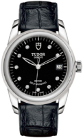 Tudor M55000-0013 Glamour Date Musta/Nahka Ø36 mm