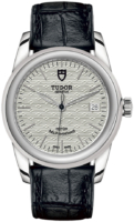 Tudor M55000-0050 Glamour Date Hopea/Nahka Ø36 mm