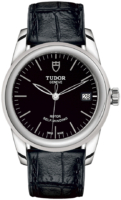 Tudor M55000-0068 Glamour Date Musta/Nahka Ø36 mm